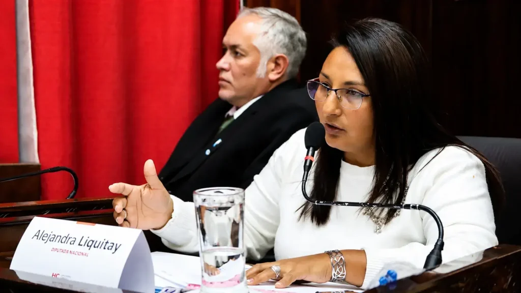 La concejal Alejandra Liquitay pidió celeridad en despedir a Luna Ortigoza del Municipio más allá de que o cobra sus haberes