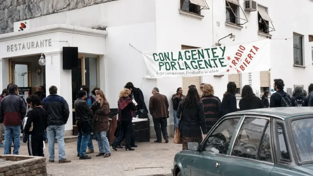 Éramos pocos, éramos menos, pero ya desde 1990 reclamabábmos una Ley de Medios. Legó 30 después, obtuvo una cautelar de un juez corrupto, el juez federal Edmundo Carbone, pero se logró poner en vigencia al menos cuatro años. Hoy en día, dieciséis años después, no están todos sus artículos vigentes.
