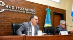 Juan Manuel Alvarez Luna, autor del proyecto, al frente de la sesión que lo trató como Presidente del Cuerpo