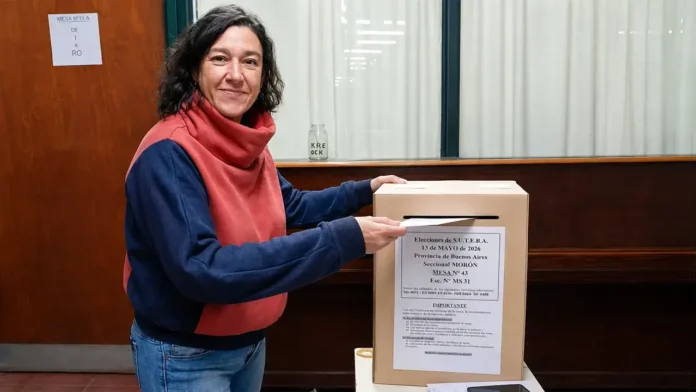 Jorgelina Esteche, la principal referente del PTS Morón
