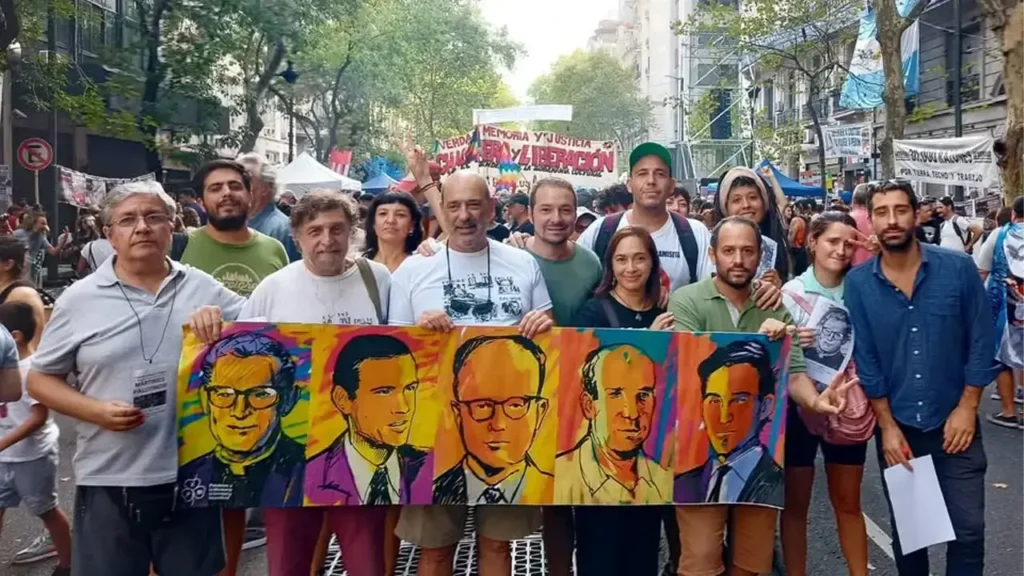 Marcha por los cinco polotinos asesinados
