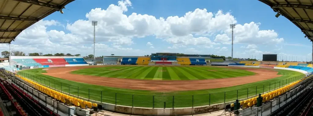 El Estadio Nacional de Fútbol de Cabo Verrde, de donde salió la actual selección nacional