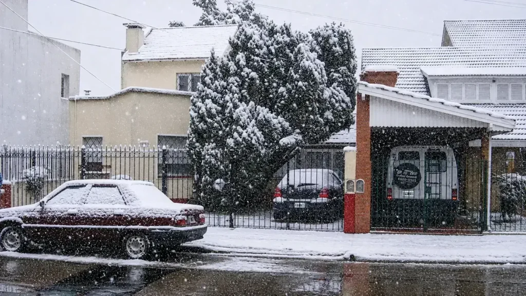 Y los autos quedaron detenidos, bajo techo o sobre la vereda, pero detenidos