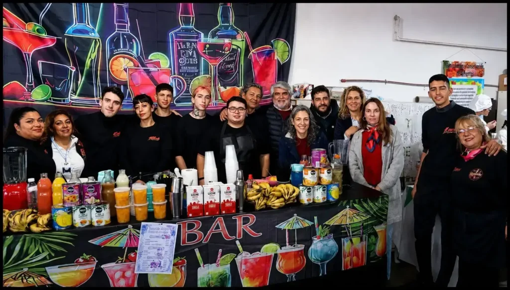 Correa en otro stand de la muestra. Qué aportó, solo su presencia. 