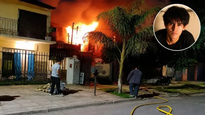 El incendio se desató durante la noche del jueves 9 de julio y a quince días Elian Atiel Isaurralde nos actualiza la situación