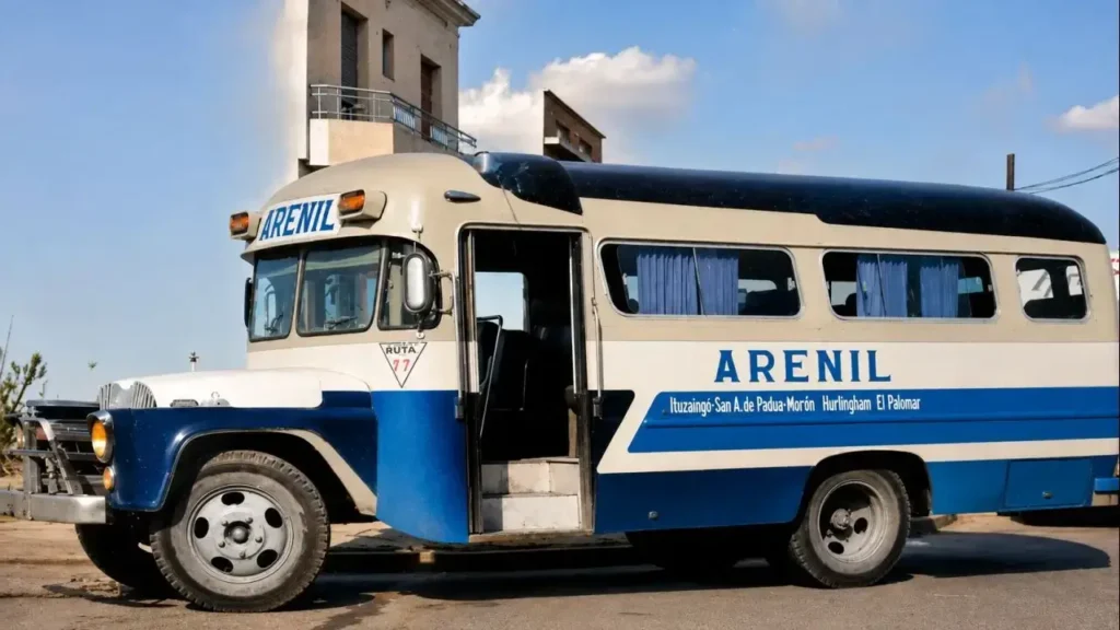 Sin embargo, durante 20 años, hasta su propia movilidad supo tener (Foto restaurada por la empresa FX 5G para Diario Anticipos)