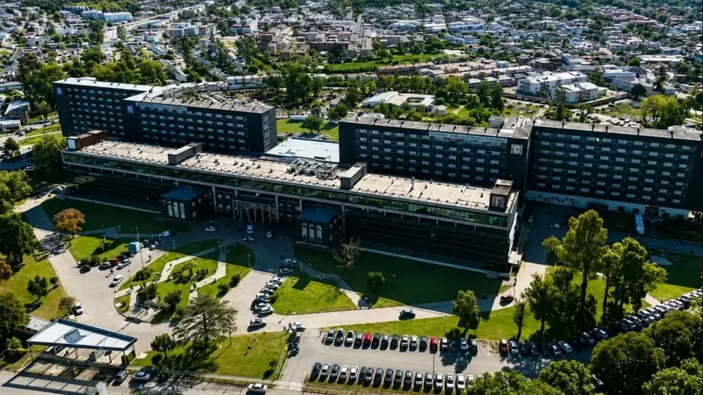 Desde el aire: un gigante de la salud