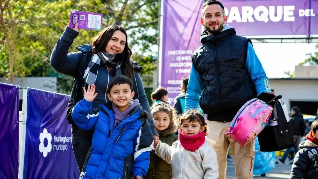 Más familia en el Parque de Invierno del año pasado en Hurlingham y lo mismo se espera para este año