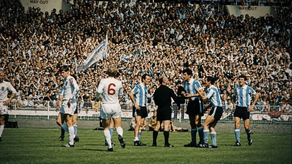 El plantel de 1966 se queja y cómo por la expulsión de Antonio Rattin