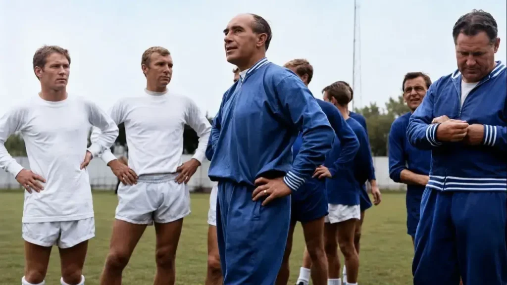 El entrenador de la Selección Inglesa Alf Ramsey, a su vez impidió el intercambio de camisetas con los "animales"