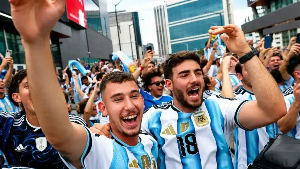 Los rostros de felicidad reflejaron la magnitud del triunfo, en una noche que difícilmente pueda ser olvidada por los hinchas.