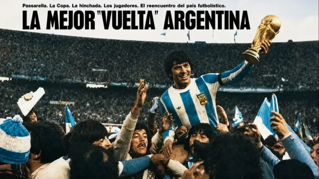 Así tutulaba la Revista Gente el triunfo de Argentina en al Copa del Mundo de 1978