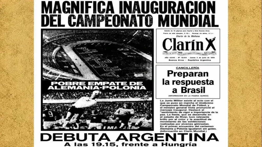 Magnífica Inauguración, titulaba el diario Ernestina Herrera de Noble a la que la dictadura militar le había dado Papel Prensa