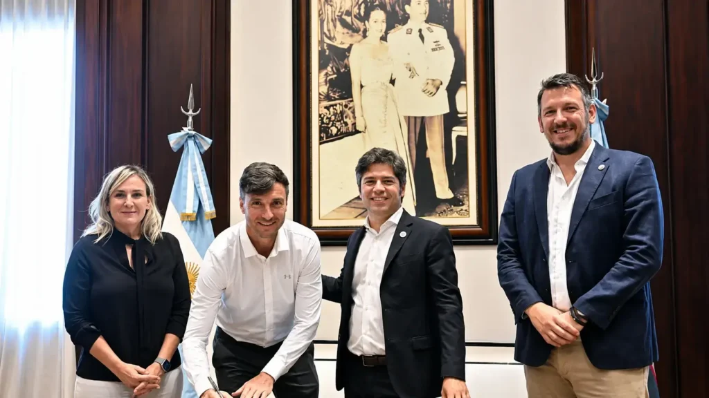 La firma del convenio para la construcción del Centro de Atención Primaria de la Salud Papa Francisco