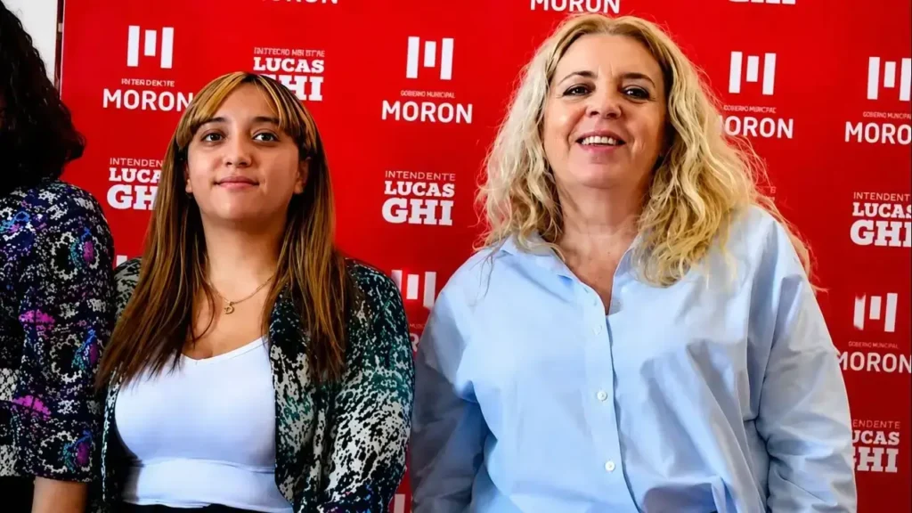 En un abrir y cerra de ojos a Luna Ortigoza se la comió la tierra