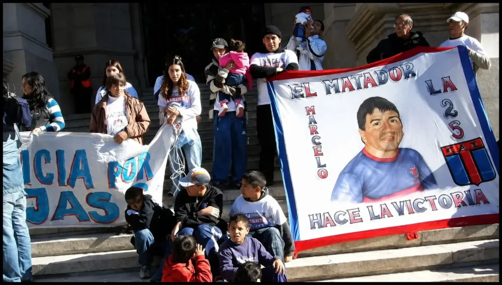 Marcha reclamando justicia por Marcelo Cejas