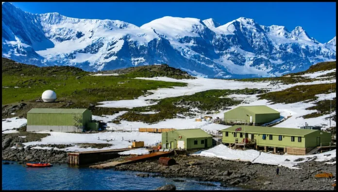 Base británica Rothera, una de las principales estaciones científicas del Reino Unido en la Antártida