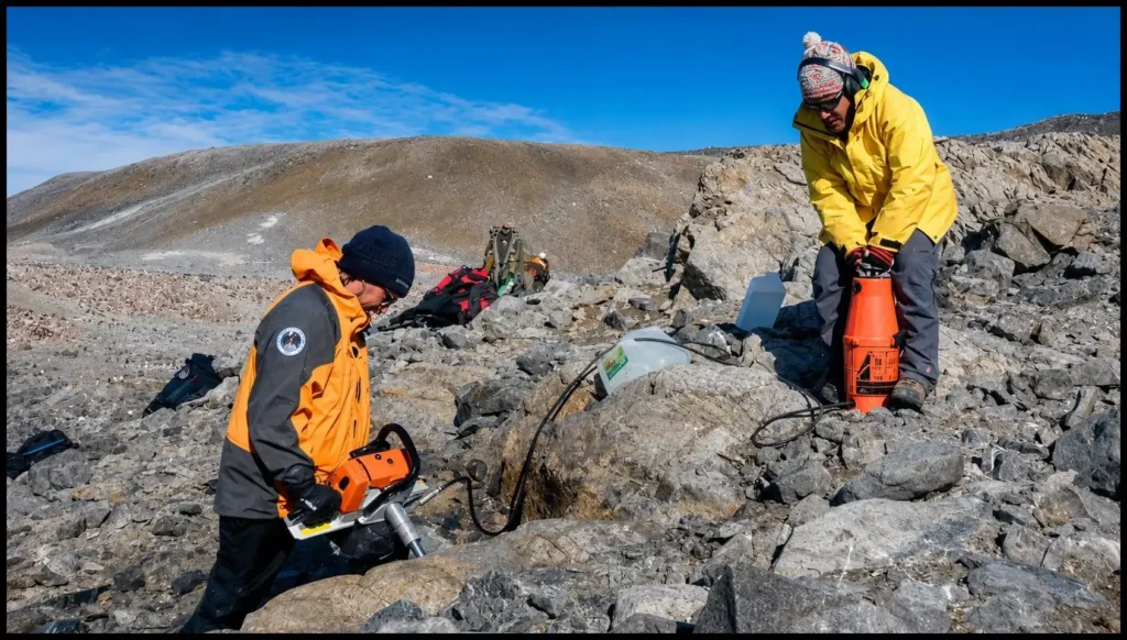hay abundante gas y petróleo bajo el hielo de la Antántida que estará en disputa