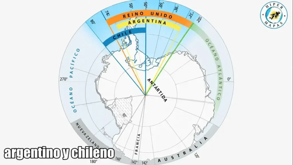 Con las Islas Malvinas bajo su control, los ingleses reclaman el mismo territorio que ocupa Argentina en la Antártida