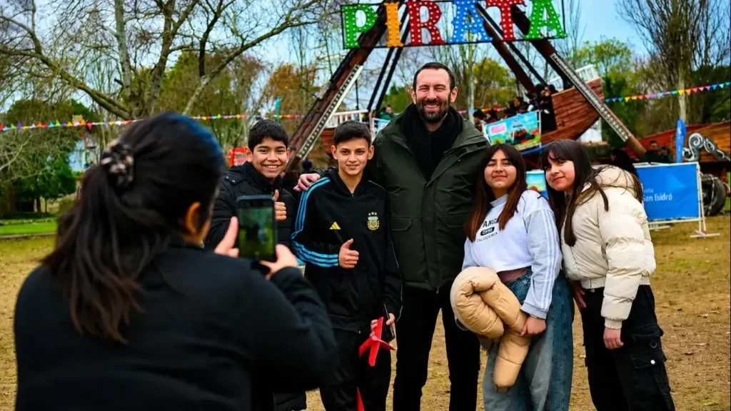 El Parque de Invierno de Hurlingham libre y gratuito, para toda la familia aunque sobre todo para los más chicos.