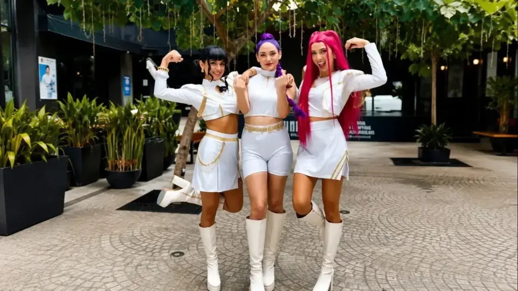 Las Guerreras K-Pop para adolescentes es un espectáculo brillante