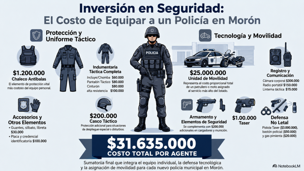 Quizás fueron los costos porque son altísimos. No sólo hay que conformar la Policía Municipal, también hay que capacitarla, dotarla de equipamiento y mantener tanto la formación como la estructura