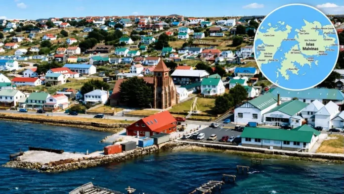 En Google Maps ahora se puede leer Puerto Artgentina dentro del Mapa de las Islas Malvinas. Not English Now.