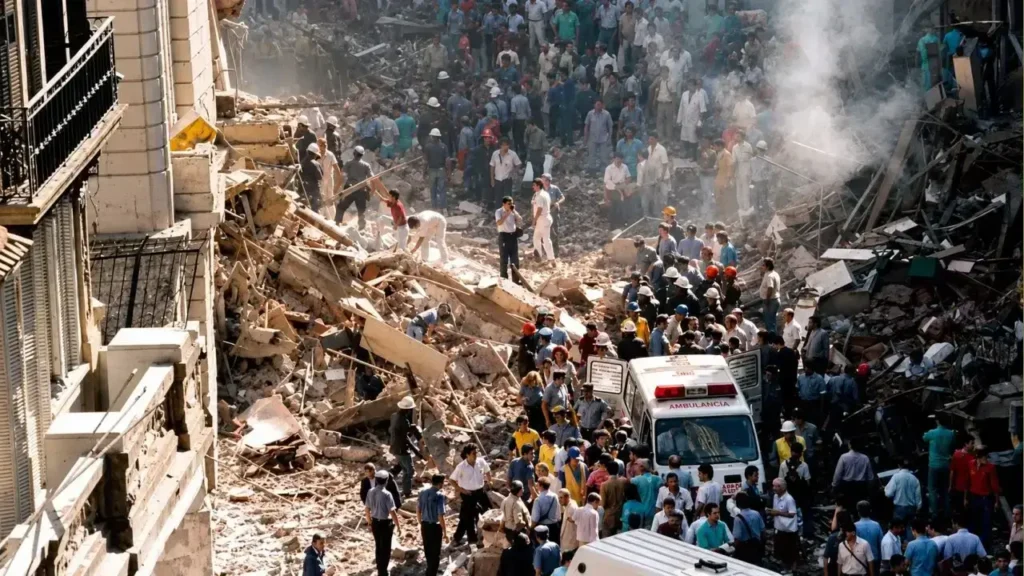 Se señalaron varias hipótesis hasta que se concluyó que había sido un ataque de la organización Hezbollah con apoyo y planificación de altos funcionarios de la República Islámica de Irán.