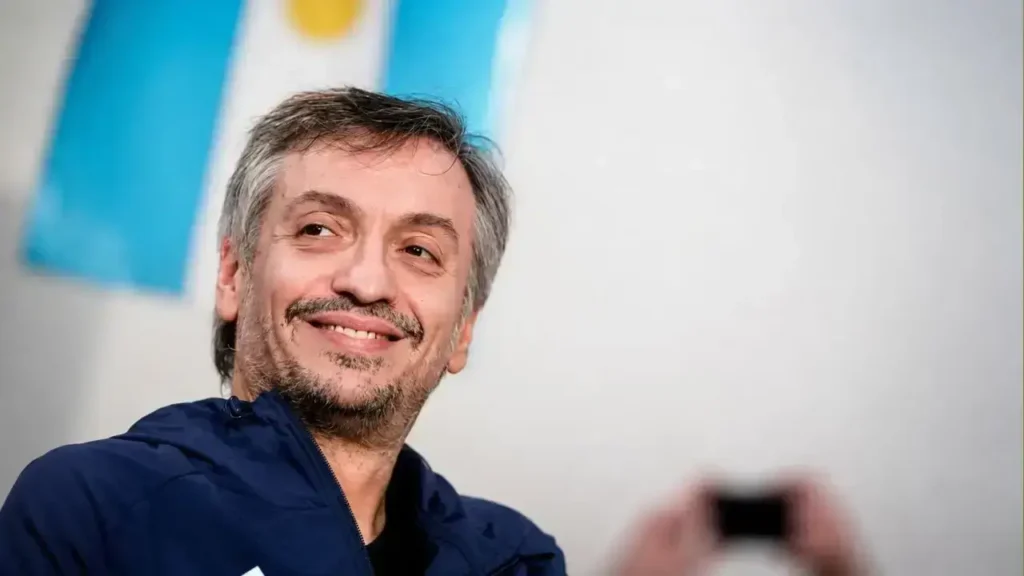Máximo, el hombre detrás y delante de todo el armado de La Cámpora. De punta a punta: Máximo.