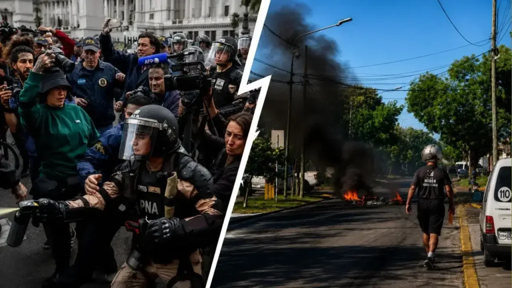 Cuando un derecho no se cumple, la protesta es un válida. La represión y la indiferencia el recurso de los funcionarios sin argumentos.