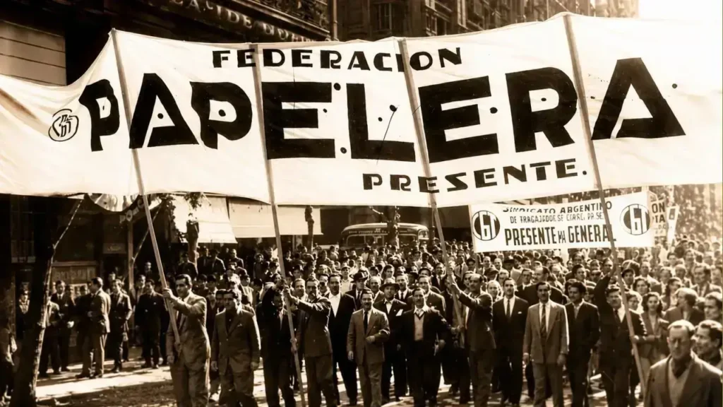 El trabjo organizado en gremios y sindicatos, fue detrás de Juan Domingo Perón gracias a los derechos que les dio y que disfrutarían por décadas