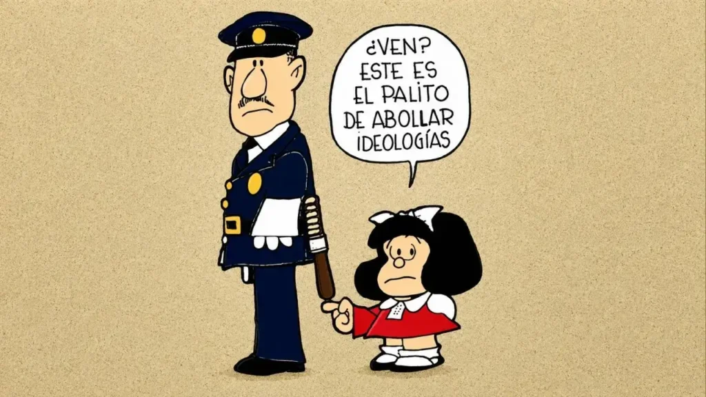 Uno de los diálogos más famosos de Caloi de aquella época que perdura hasta hoy