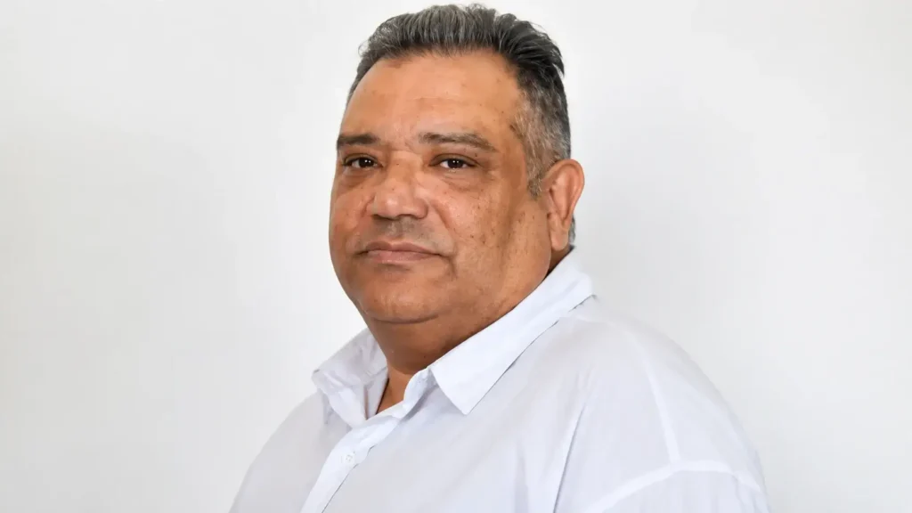 Oscar Conde, el Profesor de Física a cargo de Transpor y Tránsito, que lo trataron como trapo de piso