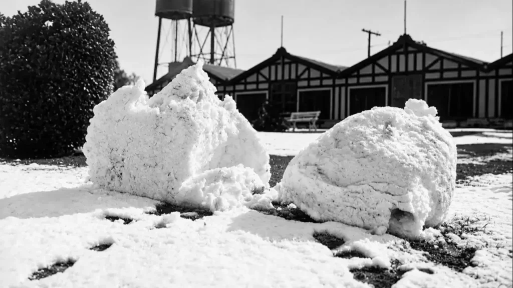 Nieve y más nieve. La nevada de 1918 realmente fue intensa