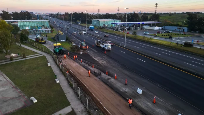 Obras en autopista