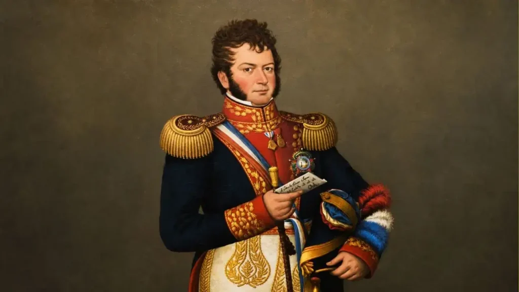  Bernardo O’Higgins, en General chileno que acompañó al General San Martín.