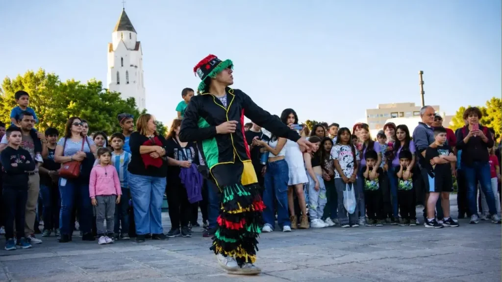 Y así como no podía falla un lugar para la música también estuvo presente el baile