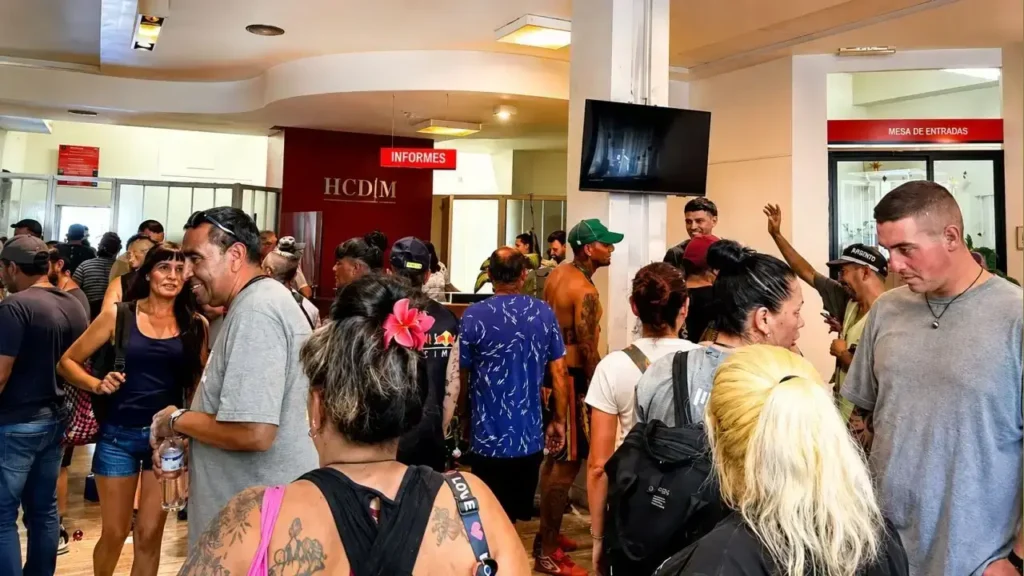 El 29 de diciembre de 2025 los municipale tomaron el Concejo Deliberante por falta de pago de horas extras