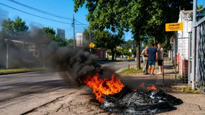 Así arrancó la protesta el 29 de diciembre de 2025 cuando los Municipales de Morón no cobraron las horas extras 48 antes de las Fiestas de Fin de Año