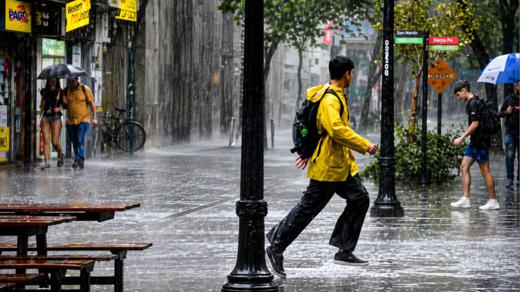 El pronóstico del Servicio Meteorológico Nacional (SMN) prevé lluvias, chaparrones y tormentas aisladas durante buena parte del día en Morón, Hurlingham e Ituzaingó