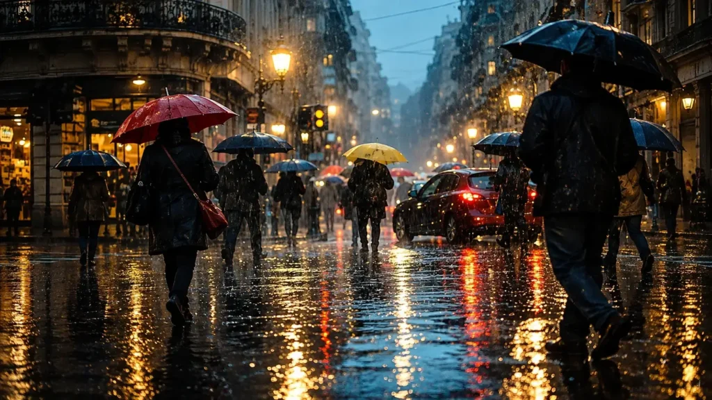 En la Ciudad de Buenos Aires que no se inunda más hubo calles abnegadas y problemas en el tránsito