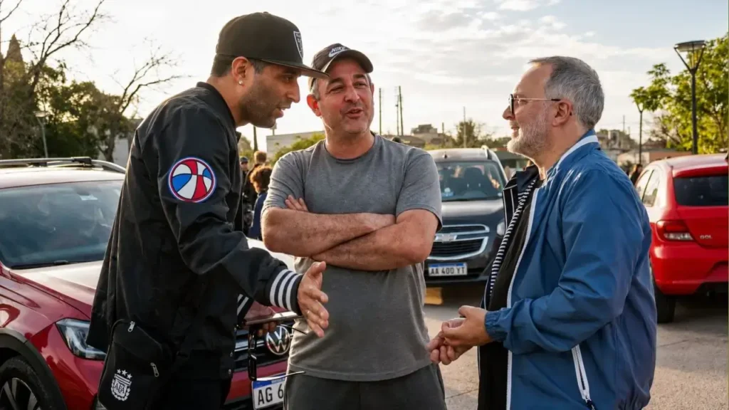 A Martín Sabbatella le gusta la militancia y mano a mano y ese fue el camino que eligió para competir por la conducción del distrito.