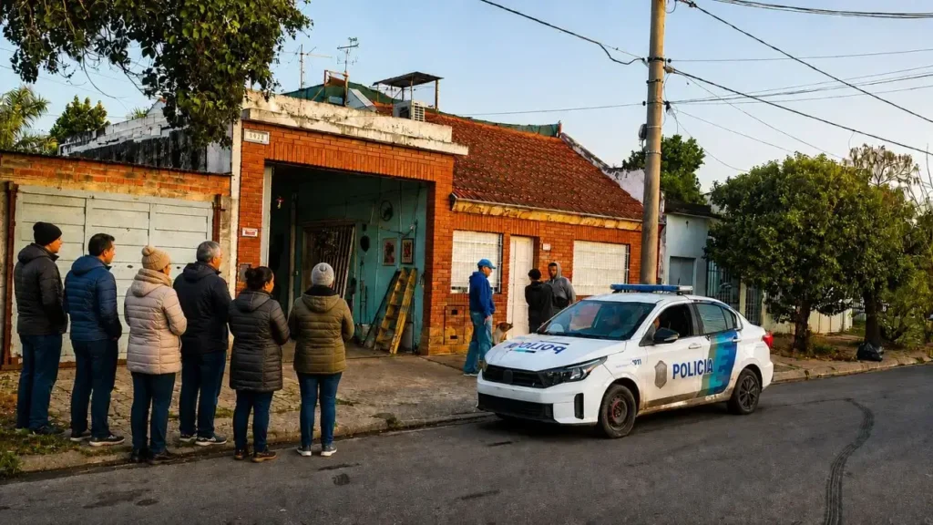 Conmocion en el barrio de Morón Sur por la muerte del padre y la hija