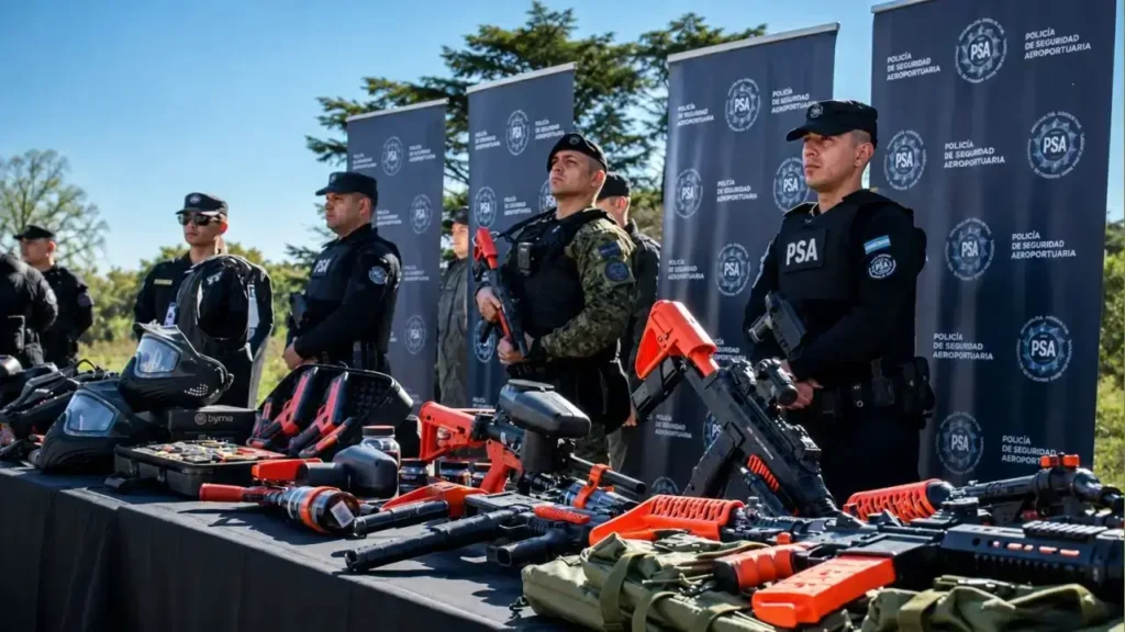 La pistola Byrna e lo máximo que podrán usar. Que les tiren con una .38 corta? Vamos a tener una tragedia y la responsabilidad caerá sobre el Municipio. 
