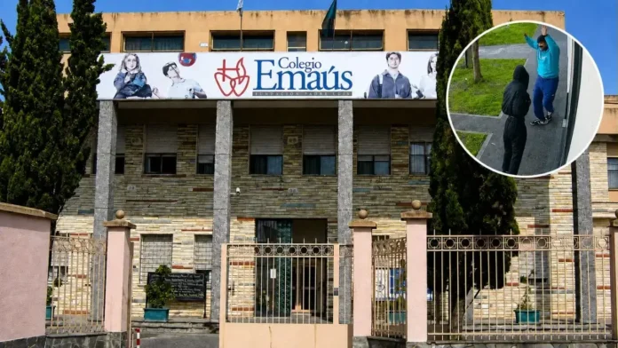 Una familia fue sorprendida por un delincuente cuando regresaba a su vehículo, en la zona de Leones al 900, en las cercanías del colegio Emaús. Esto sucede todos los establecimientos. Los delincuentes aprovechan el estado de vulnerabilidad del padre o la maddre que al estar con sus hijos lo único que le importa es entregar sus pertenencias para alejar el peligro.