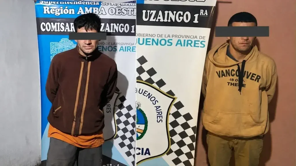 Daniel Augusto Luquez y Juan Rodríguez, los dos acusados que en minutos podrán tener cadena perpetua.