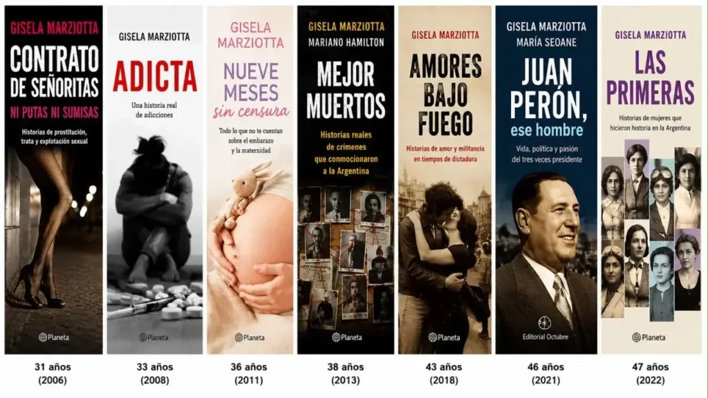 La "Biblioteca Marziotta" de punta a punta, todos sus libros.