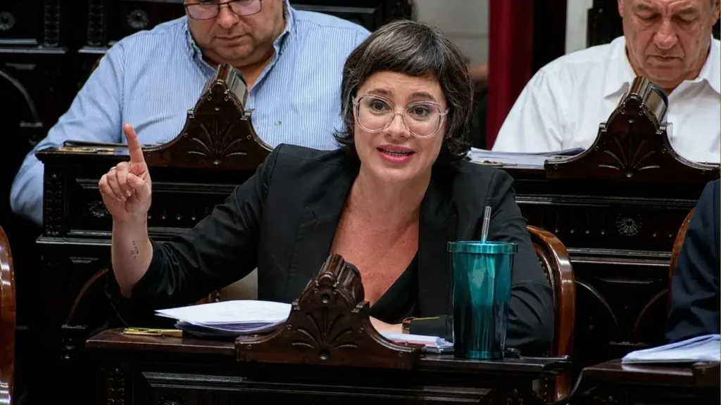 Gisela Marziotta en la Cámara de Diputados de la Nación donde cumplió dos mandatos.