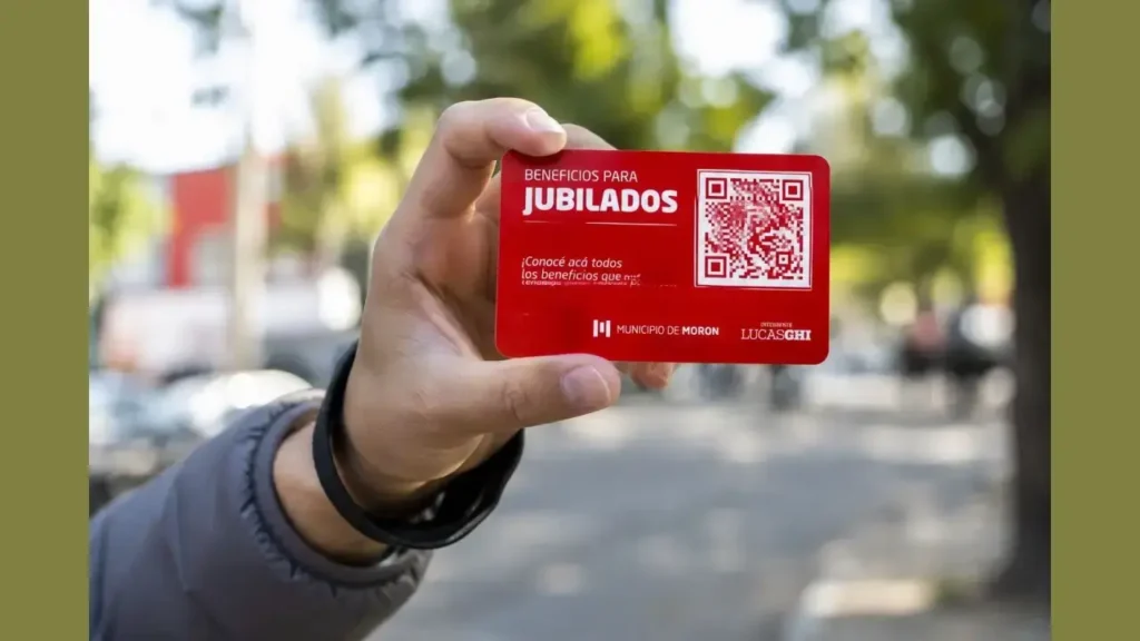 La Tarjeta de Beneificios Para Jubilados que entregará el Municipio de Morón.