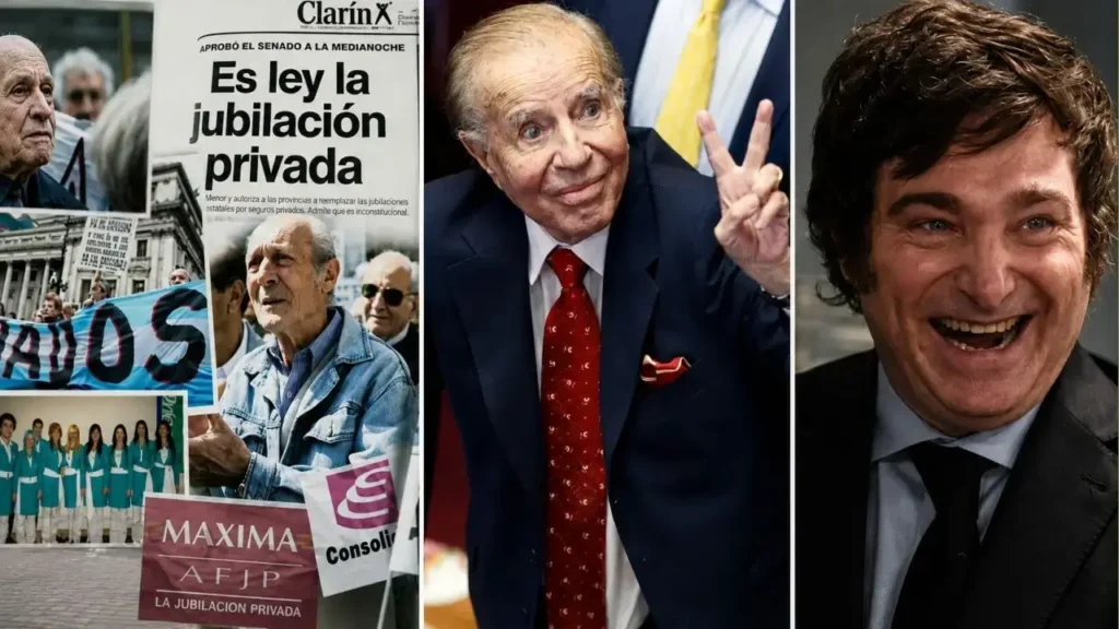 Las llamadas AFJP fueron un fiasco y se llenaron de capitales argentinas empresas extranjeras.